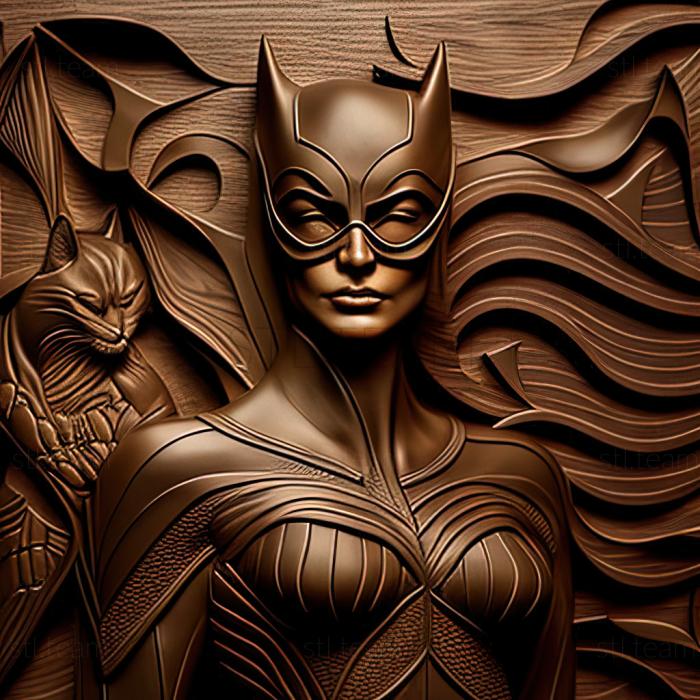3D model st Catwoman DC Universe (STL)